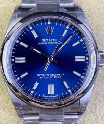 Oyster Perpetual 36MM Watch Rolex M126000-0003 Blue 36mm