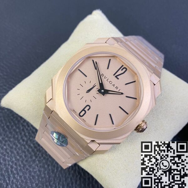 Bvlgari Octo Finissimo 102912 Rose Gold Watch BV Factory