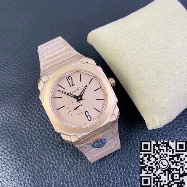 Bvlgari Octo Finissimo 102912 Rose Gold Watch BV Factory