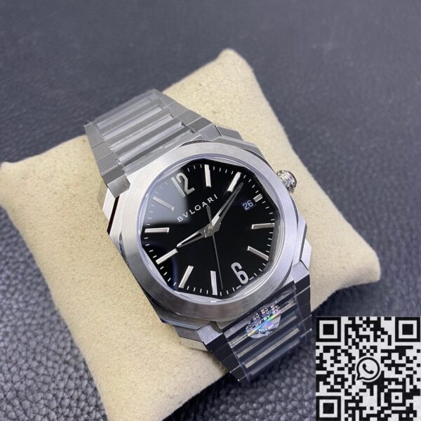 BV Factory Bvlgari Octo Finissimo 102031 Black Dial Watch