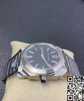 BV Factory Bvlgari Octo Finissimo 102031 Black Dial Watch
