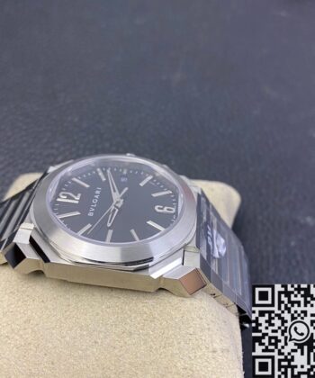 BV Factory Bvlgari Octo Finissimo 102031 Black Dial Watch