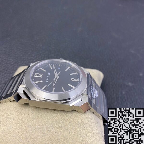 BV Factory Bvlgari Octo Finissimo 102031 Black Dial Watch