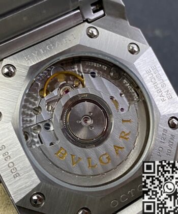 BV Factory Bvlgari Octo Finissimo 102031 Black Dial Watch