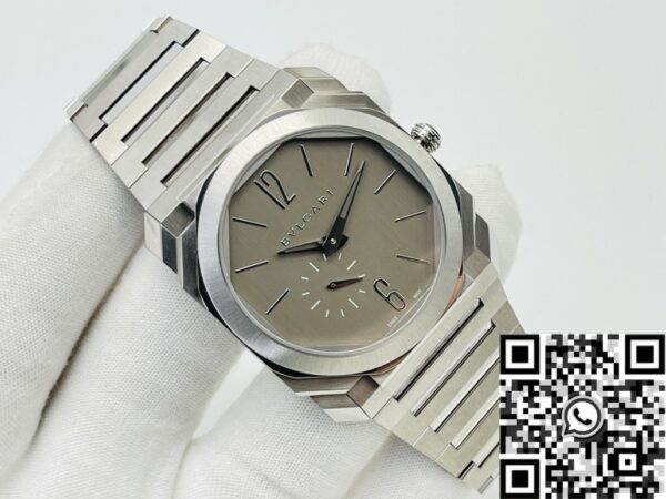 Bvlgari Octo Finissimo Watch 103464 Silver Dial BV Factory