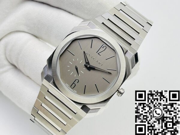 Bvlgari Octo Finissimo Watch 103464 Silver Dial BV Factory