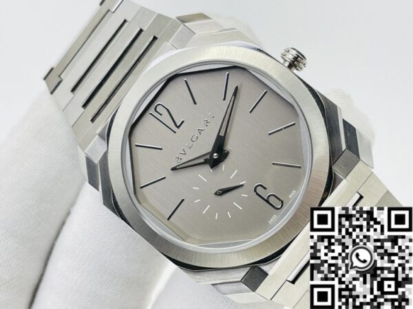 Bvlgari Octo Finissimo Watch 103464 Silver Dial BV Factory