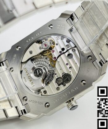 Bvlgari Octo Finissimo Watch 103464 Silver Dial BV Factory