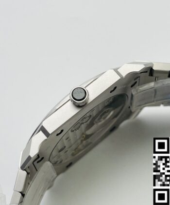 BV Factory Octo Finissimo Bvlgari 103011 Silver White Dial Watch
