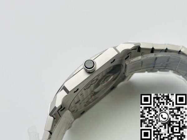 BV Factory Octo Finissimo Bvlgari 103011 Silver White Dial Watch