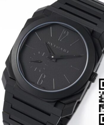 Bvlgari Octo Finissimo Watches 103077 Black Dial BV Factory
