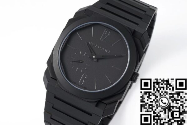 Bvlgari Octo Finissimo Watches 103077 Black Dial BV Factory
