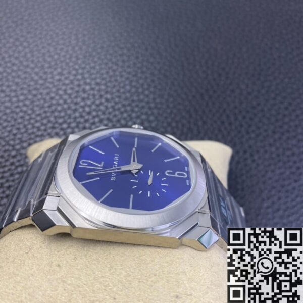 Bvlgari Octo Finissimo Replica 103431 Blue Dial Watch BV Factory