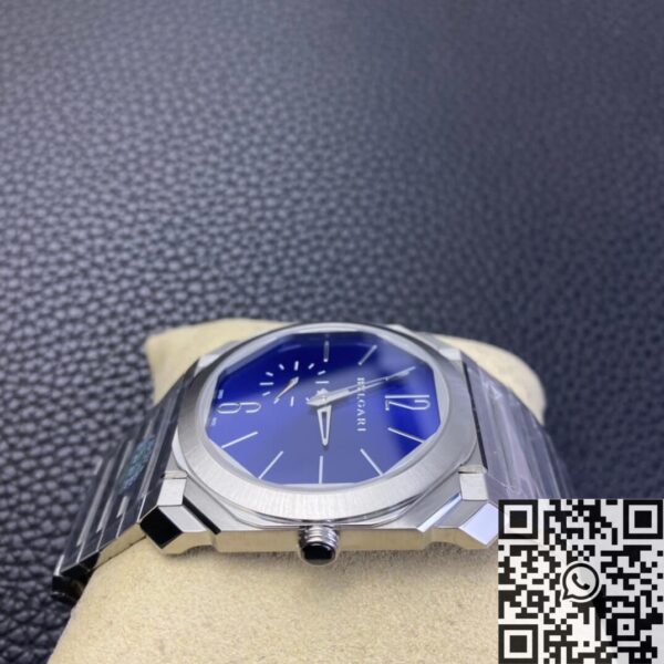 Bvlgari Octo Finissimo Replica 103431 Blue Dial Watch BV Factory