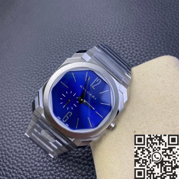 Bvlgari Octo Finissimo Replica 103431 Blue Dial Watch BV Factory
