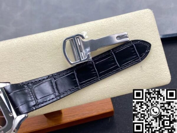Santos De Cartier WSSA0064 Black Belt Watch BV Factory