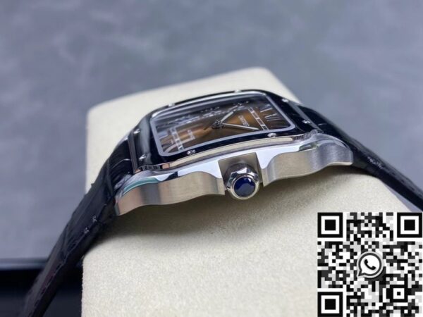 Santos De Cartier WSSA0064 Black Belt Watch BV Factory