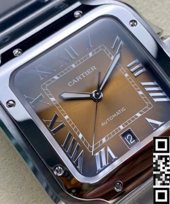 Cartier De Santos WSSA0064 Gradual Brown Dial BV Factory