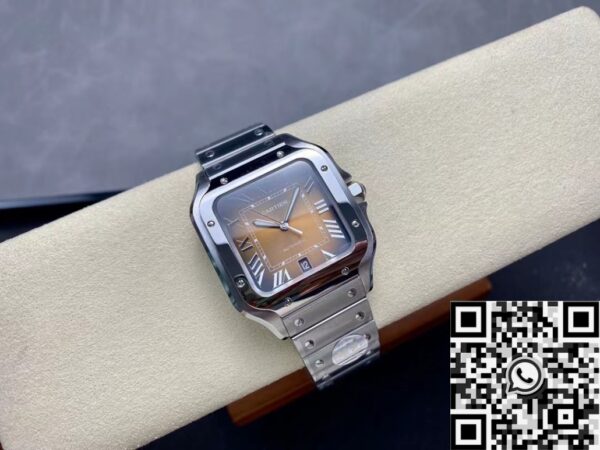 Cartier De Santos WSSA0064 Gradual Brown Dial BV Factory