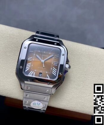 Cartier De Santos WSSA0064 Gradual Brown Dial BV Factory