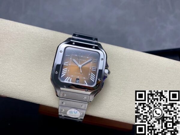 Cartier De Santos WSSA0064 Gradual Brown Dial BV Factory