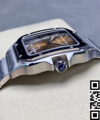 Cartier De Santos WSSA0064 Gradual Brown Dial BV Factory