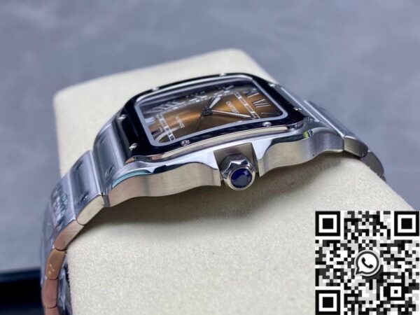Cartier De Santos WSSA0064 Gradual Brown Dial BV Factory