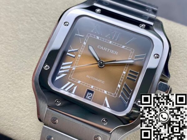 Cartier De Santos WSSA0064 Gradual Brown Dial BV Factory