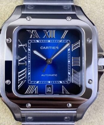 Santos De Cartier Watch​ WSSA0030 Gradient Blue BV Factory