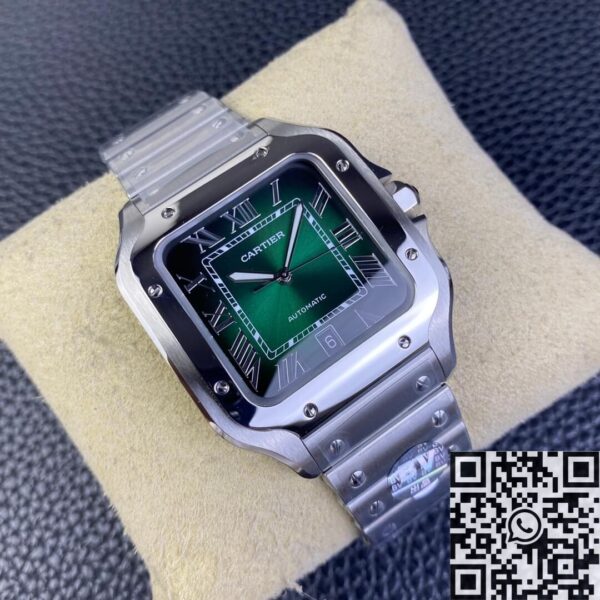 Cartier Santos Gradient Green WSSA0062 Watch BV Factory