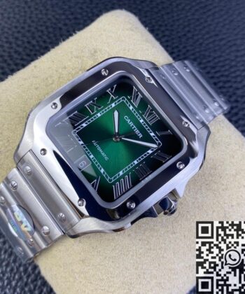 Cartier Santos Gradient Green WSSA0062 Watch BV Factory