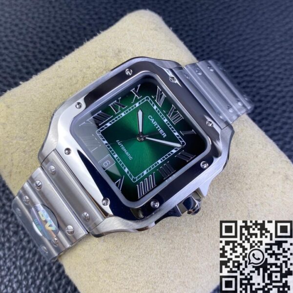 Cartier Santos Gradient Green WSSA0062 Watch BV Factory