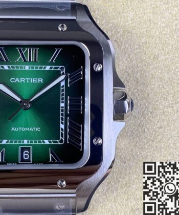 Cartier Santos Gradient Green WSSA0062 Watch BV Factory