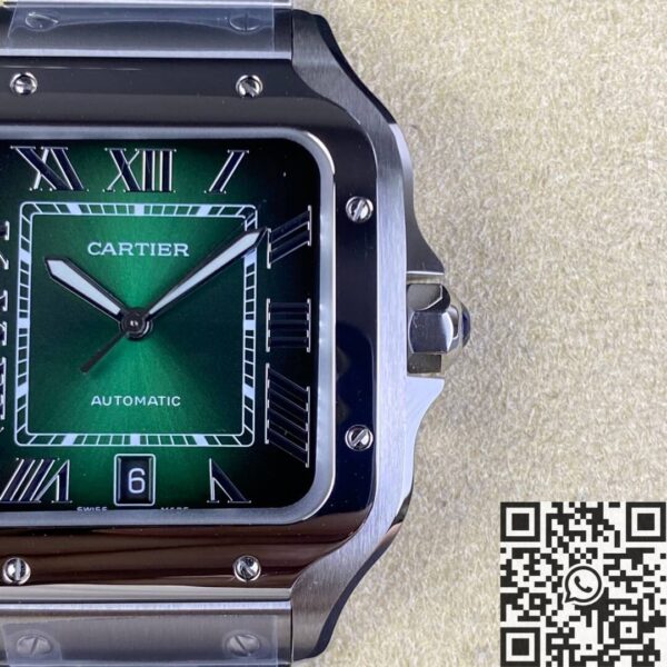 Cartier Santos Gradient Green WSSA0062 Watch BV Factory