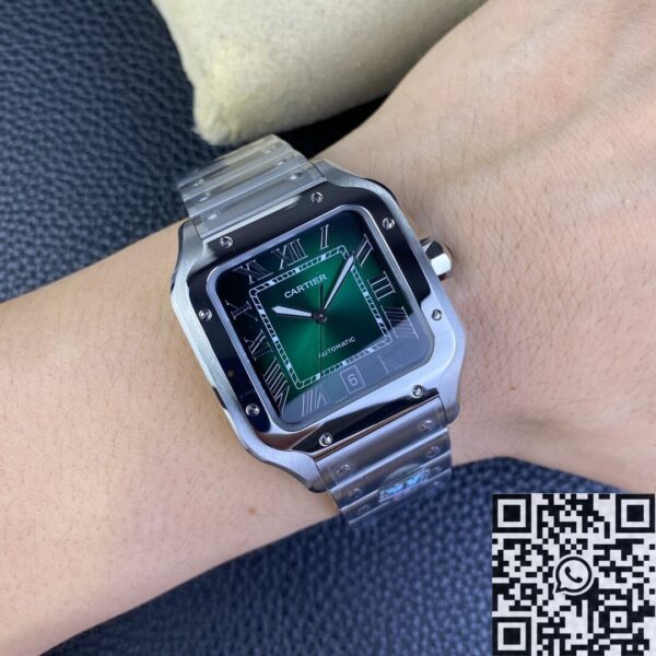 Cartier Santos Gradient Green WSSA0062 Watch BV Factory