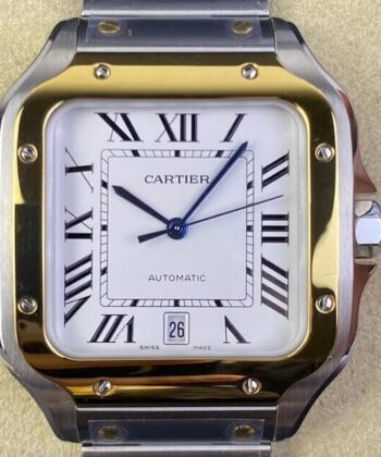 Cartier Santos Gold​ W2SA0006 Golden Watch BV Factory