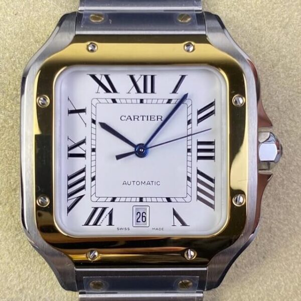 Cartier Santos Gold​ W2SA0006 Golden Watch BV Factory