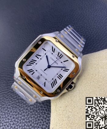 Cartier Santos Gold​ W2SA0006 Golden Watch BV Factory