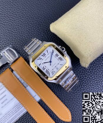 Cartier Santos Gold​ W2SA0006 Golden Watch BV Factory