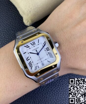 Cartier Santos Gold​ W2SA0006 Golden Watch BV Factory