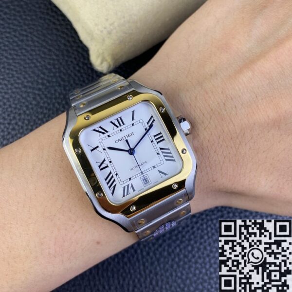 Cartier Santos Gold​ W2SA0006 Golden Watch BV Factory