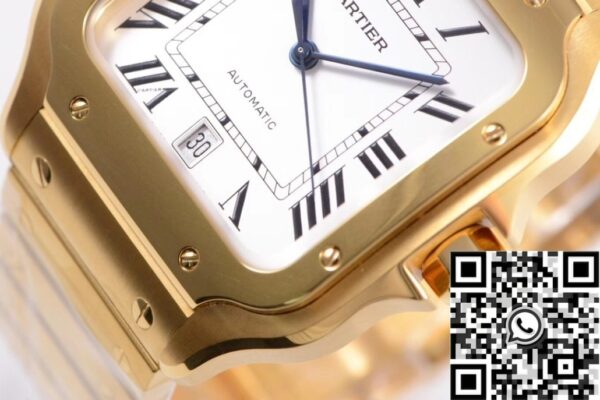 Santos Watch Cartier WGSA0029 Gold BV Factory