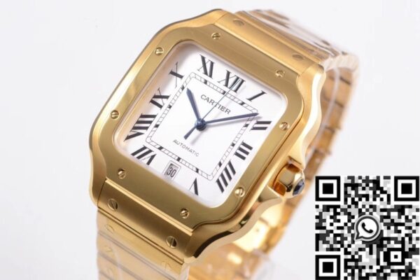 Santos Watch Cartier WGSA0029 Gold BV Factory