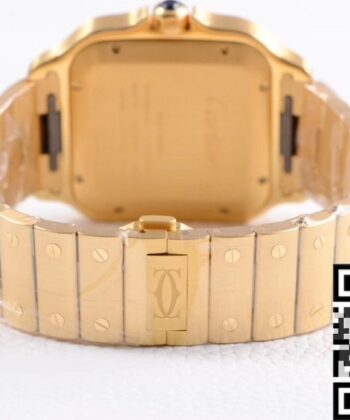 Santos Watch Cartier WGSA0029 Gold BV Factory