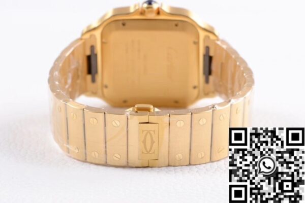 Santos Watch Cartier WGSA0029 Gold BV Factory