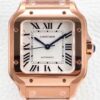 Rose Gold Cartier Santos WGSA0031 Watch BV Factory