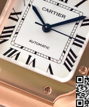 Rose Gold Cartier Santos WGSA0031 Watch BV Factory