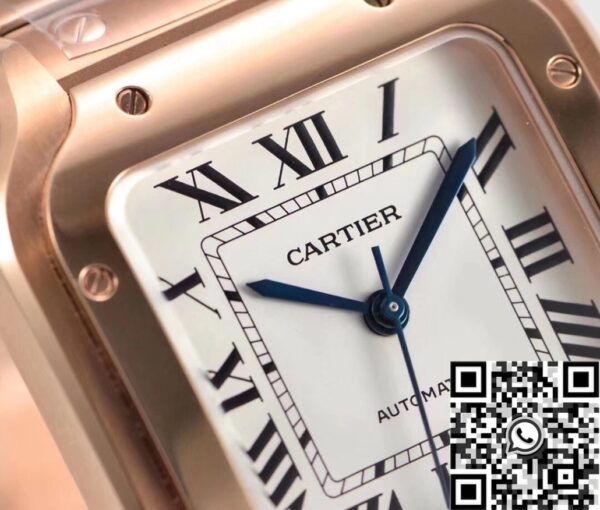 Rose Gold Cartier Santos WGSA0031 Watch BV Factory