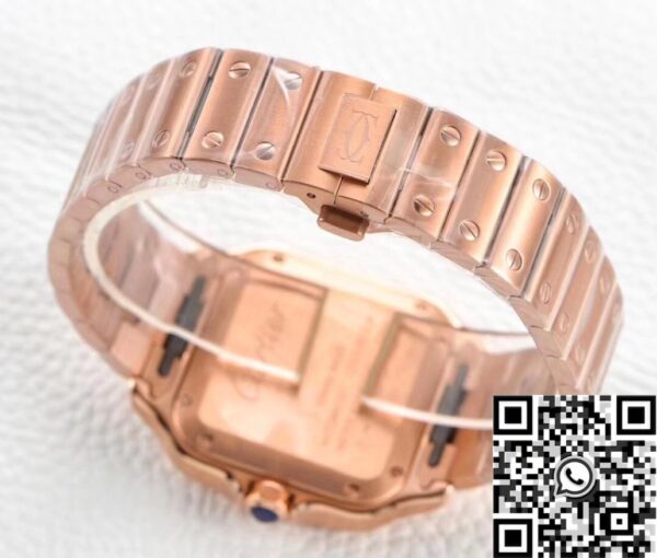 Rose Gold Cartier Santos WGSA0031 Watch BV Factory