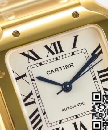 Santos Cartier Women's WGSA0030 Gold Watch Case BV Factory